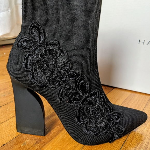 Halston Mina Textile Booties - Picture 6 of 9